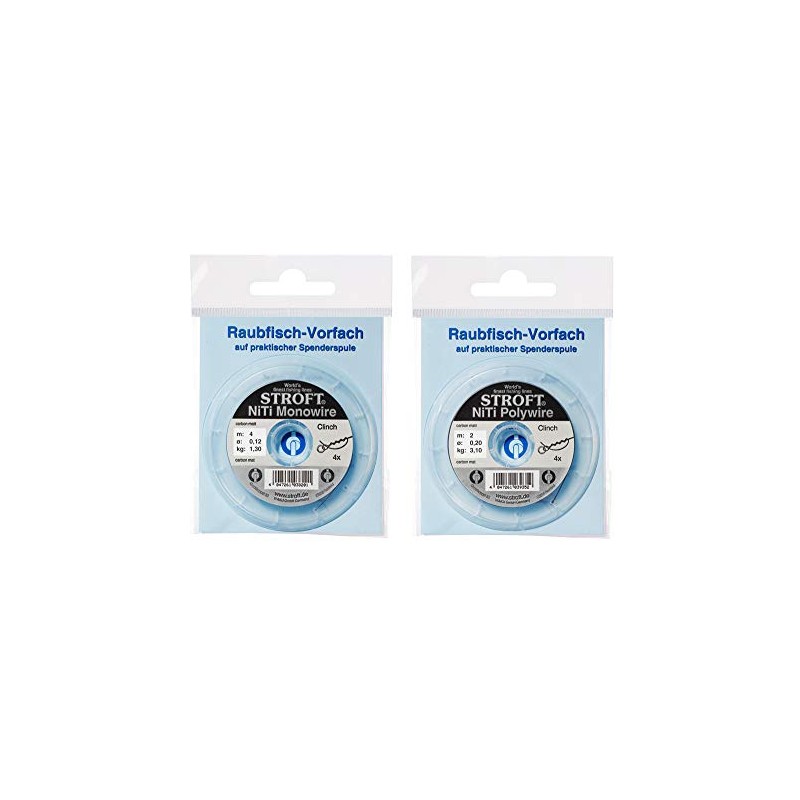 WAKU Stroft leader line NiTi monowire 4 m, 0.12 mm,