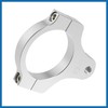 A ABSOPRO CNC Fork Brackets Steering Damper Mounting Clamp Universal