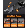 VOTREK 【4-in-1】 Multitool Folding Utility Knife Box Cutter, Navajas para