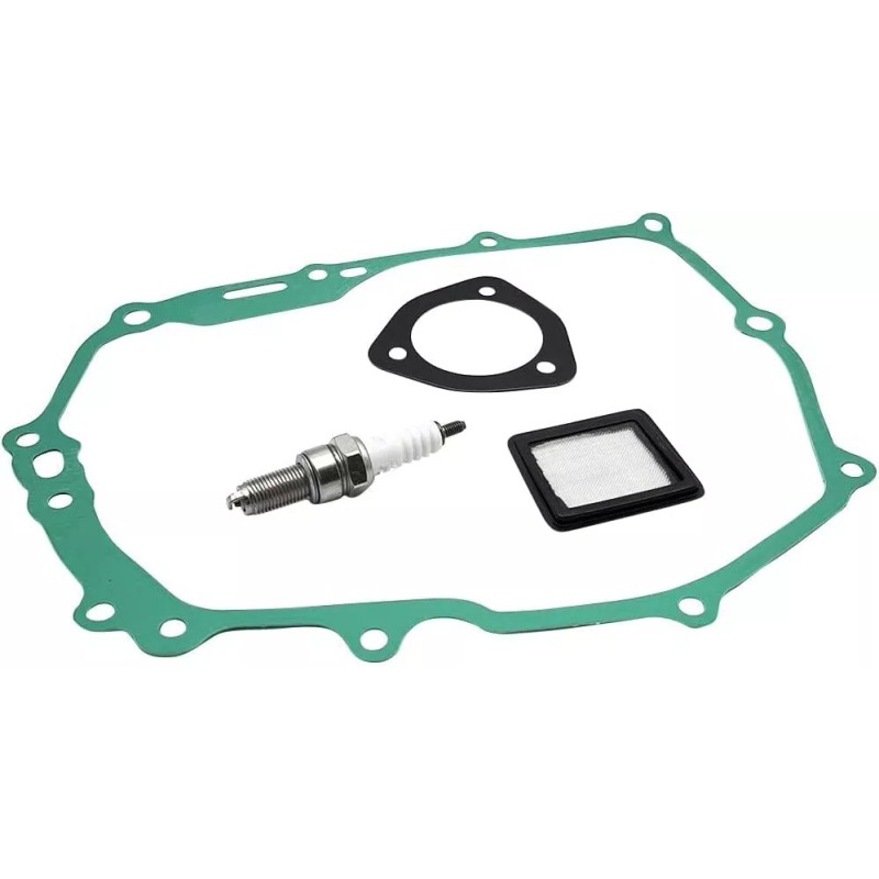 JINFANNIBI Clutch Cover Gasket and Oil Filter Spinner Spark Plug