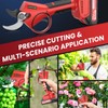 Electric Pruning Shears,1.6"Cordless Pruning Shears for Gardening,SK7 Blades,800W Brushless Motor,Battery
