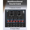 Podcast Equipment Bundle, All-in-One Audio Interface with Studio Condenser Microphone