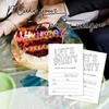 ZYQFN 20 Birthday Cards with Envelopes 4" x6 Birthday Invitations