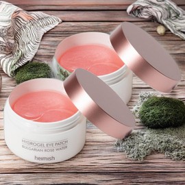 Heimish Eye Area Intensive Care Eye Area Whitening Bulgarian Rose Hydrogel Eye Patches 2 Pieces 60 Pieces / 헤이미쉬 눈가 집중 관리 눈가 미백 불가리안 로즈 하이드로겔 아이패치 2개 60개입