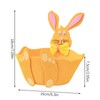 Rabbit Basket,Portable Cartoon Bunny Easter Nest | Lightweight Nursery Boxes,