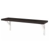 Ikea Ekby Jarpen Black Shelf 000.943.48 79x19cm 31 1/8 x