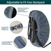 Unigear 10-90L Rainproof Backpack Cover Waterproof Dustproof Abrasion Resistant Durable