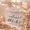 Acrylic Bracelet Holder, 3 Tier Velvet Rod Organizers and Storage