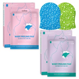 Mad Forcos Body Peeling Pad/Exfoliation Scrub Moisture 10+Pore 10, 27ml, 20 pieces / 매드포코스 바디 필링 패드/각질제거 스크럽 모이스쳐10+포어10, 27ml, 20개