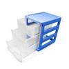 Plastic Desktop Storage Unit with Drawers, Stationary Arts Drawer Desktop