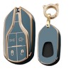 TECART Key Fob Cover Fit For Maserati Ghibli Soft TPU