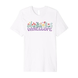 Wildflower Floral VANELLOPE First Name Mother's Day Women Premium T-Shirt