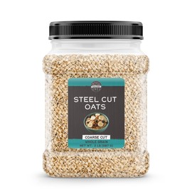 Birch & Meadow Steel Cut Oats, 2 lb, Whole Grain, Irish Oatmeal, Breakfast
