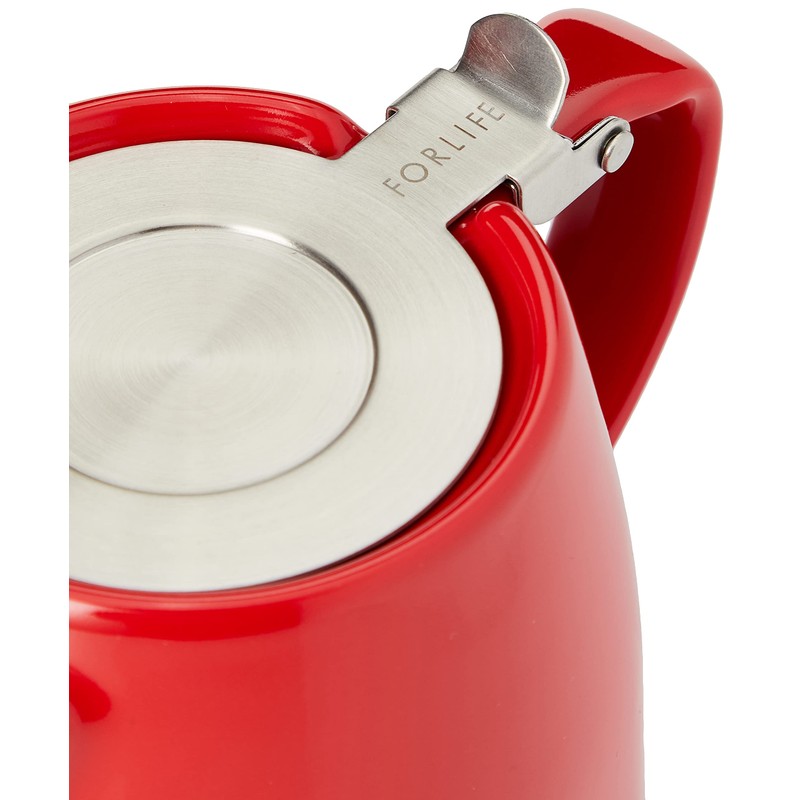 Forlife Stump Teapot 530 mL, Red