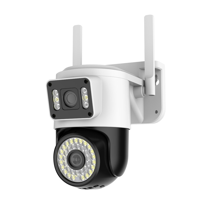 WiFi Security Camera Dual 1080P 2MP Dual Camera 2.4G/5GHz WiFi