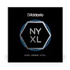 D'Addario NYS011 Cuerda de guitarra de acero liso simple, .011