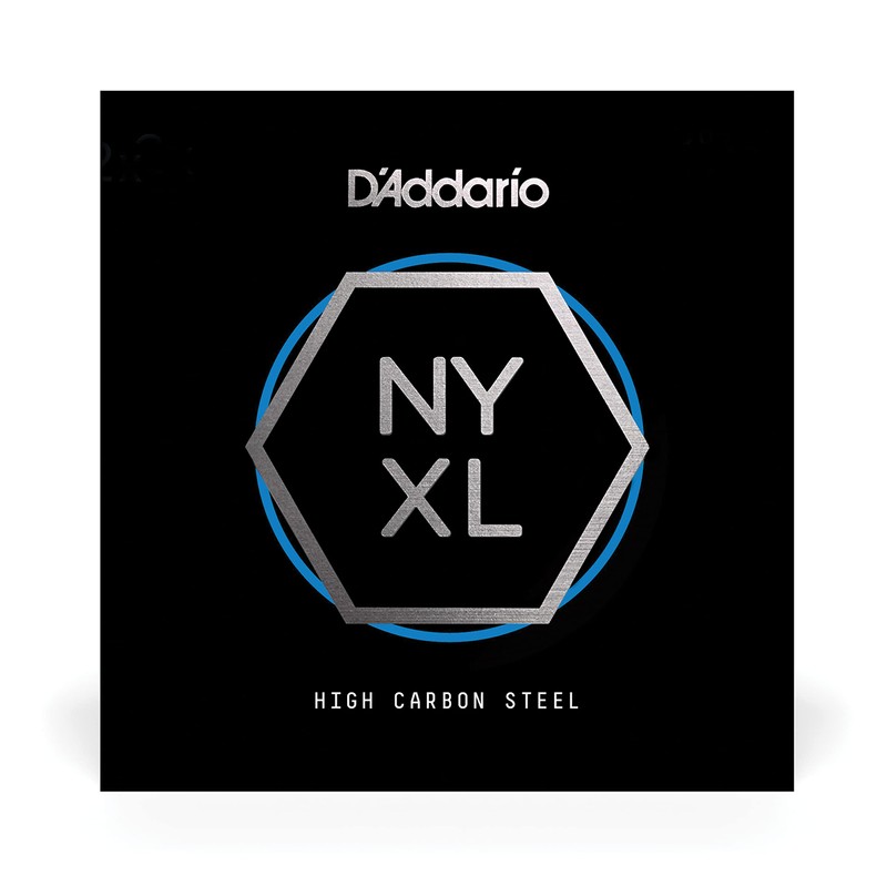 D'Addario NYS011 Cuerda de guitarra de acero liso simple, .011