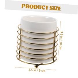 Ciieeo Elegant Chopstick Box Stand Ceramic Spoon Holder Chopsticks Holder Organizing Accessory for Kitchen