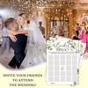 Bridal Shower Games for 25 Guests, Bridal Shower Bingo Game