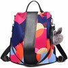 CHARMORE Women's Backpack Waterproof Nylon School Bags Anti-Theft Daypack Shoulder