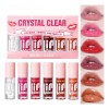 Set De 6 Brillos Labiales Cristal Hidratantes Y Duraderos