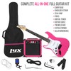 LyxPro Left Hand 39 Inch Electric Guitar and Starter Kit