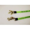SnS 36" Hi-VIZ Green DIAMOND WEAVE Towing V-Bridle Strap with