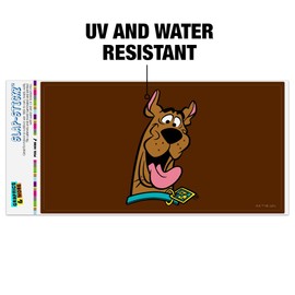 GRAPHICS & MORE Scooby-Doo Headshot Automotive Car Window Locker Bumper Sticker