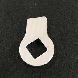 Unbranded Harley Davidson 10 Deg Jiffy Stand Stop , Chrome