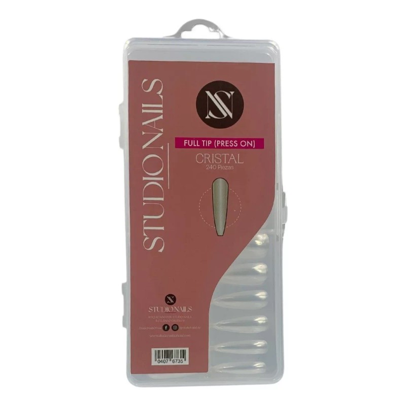Studio Nails Tip Press On Para Uñas Caja Con 500