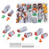 236PCS 5 Set Deutsch DT Connector Kit, 2 3 4