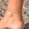 Cangall Silver Anklet for Women, 925 Sterling Silver Anklet Bracelet,