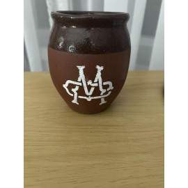 Curamia Tequila Cantarito Terra Cotta  Tumbler Cup