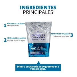 Peptido De Colageno Articulacion Pelo Piel Y Uñas Zen Natura Sabor Sin sabor