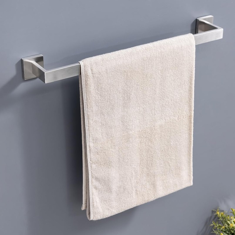 COUOBO 10 Pack Brushed Finish Bathroom Hardware Set - SUS304