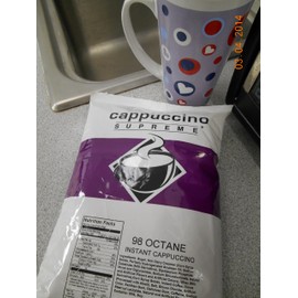 Cappuccino Supreme 2 lb bag 98 Octane Instant Cappuccino Mix