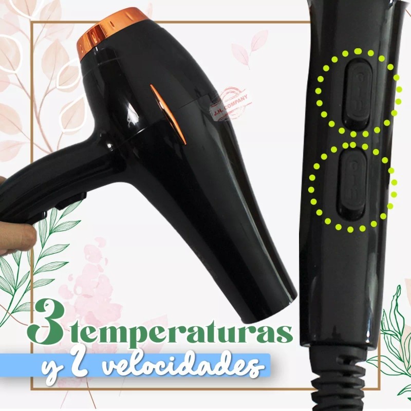 J.H. Company Secadora De Cabello Professional Surker 3000w 3 Temp