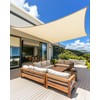 Vensovo 10ft x 13ft Sun Shade Sail Rectangle - 160GSM