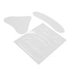 18pcs Reusable Wrinkle Pad Silicone Soft Portable Forehead Face Neck