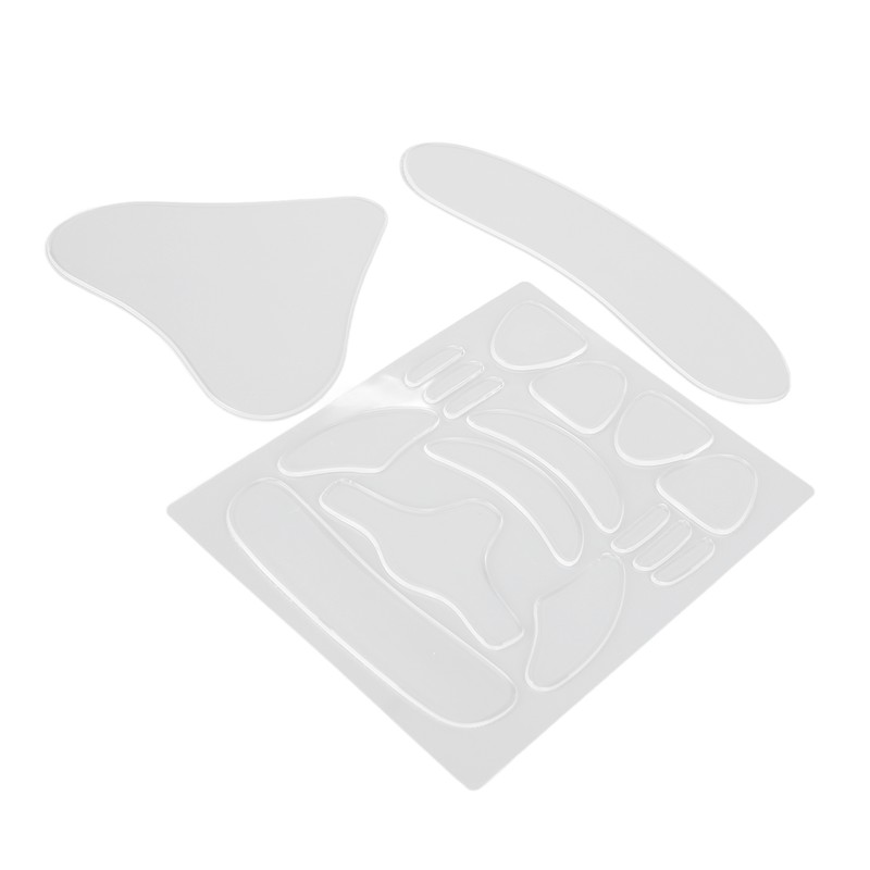 18pcs Reusable Wrinkle Pad Silicone Soft Portable Forehead Face Neck