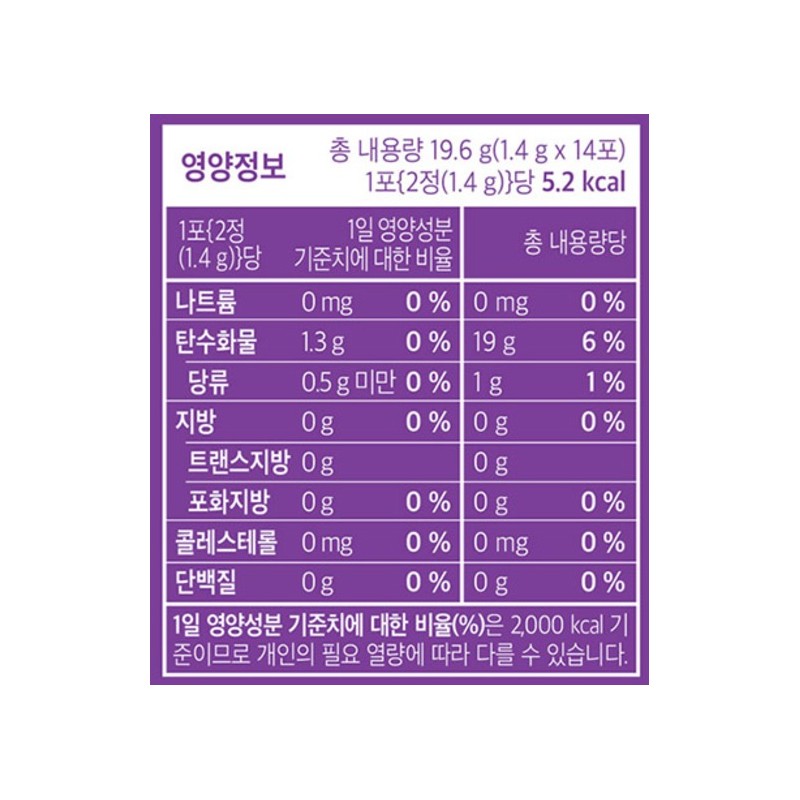뉴트리디데이 파라다이스 그레인 번 14p, 19.6g, 1개 Nutri D Day