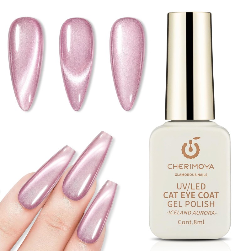 CHERIMOYA Esmalte de Uñas de Gel Ojos de Aurora Boreal