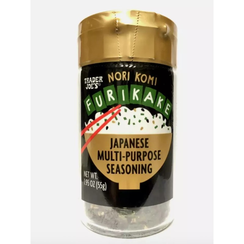 Trader Joe's Furikake Nori Komi Japanese Seasoning No MSG 1.95oz