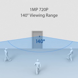 Smart Video Doorbell,Smart Video Doorbell & Chime Home Wireless APP Remote Talk Waterproof Security Camera w/Motion Sensor//Phone Alerts