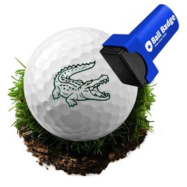 HODL 21 Ball Badge Golf Ball Stamp - Self-Inking Marker for Identifying Balls - Durable Design - Stocking Stuffer Holiday Gift - Golfer Equipment:_Alligator