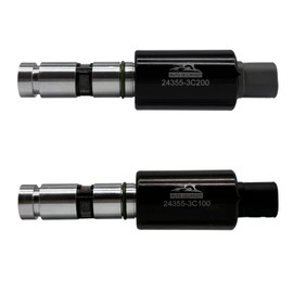 AUTO OCCASION Right Left VVT Solenoid Engine Variable Valve Timing Solenoid Replacement for Hyundai Azera Entourage Genesis Coupe Santa Fe Sonata Veracruz Amanti Borrego More 243553c100 243553C200