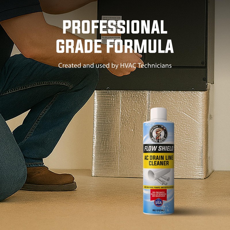 AC Drain Line Cleaner | Prevent Buildup and Overflow |