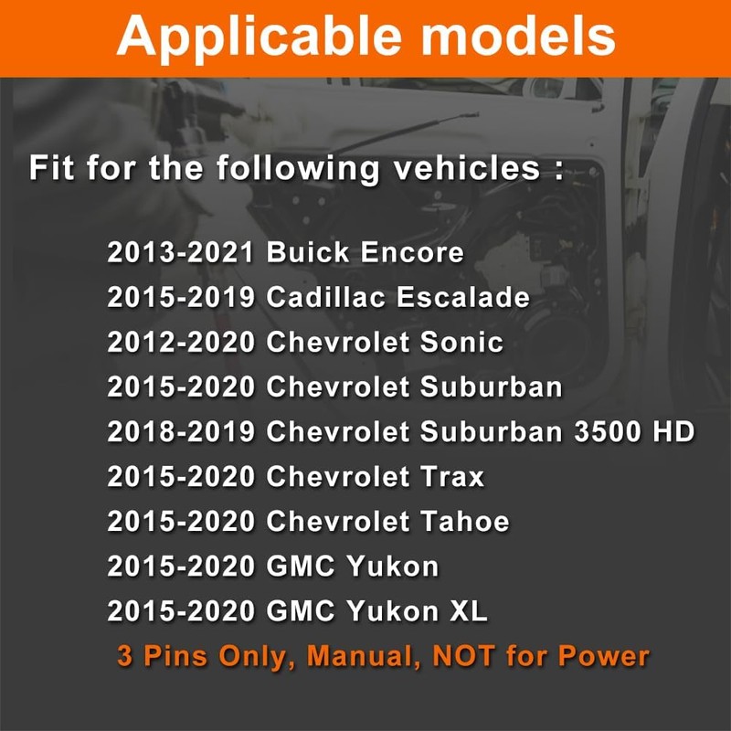 VEELECP Trunk Lock Latch Compatible with 2015-2019 Escalade Suburban Tahoe