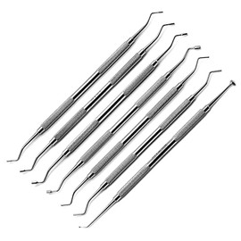 AAPROTOOLS 7 PCS Dental Composite Plastic Amalgam PLUGGERS Burnisher Cavity RESSTORATIVE Filling Instruments A+ Quality