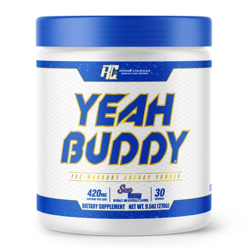 Ronnie Coleman Signature Series Yeah Buddy 30 Serve Pre-Workout Supplement,